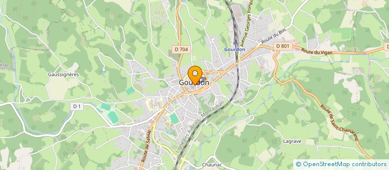 localisation de l'entreprise MONSIEUR PATRICK CRELOT  LE VIGAN