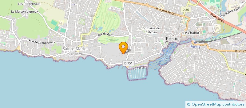 localisation de l'entreprise MONSIEUR PATRICK CREPELLIERE  PORNIC