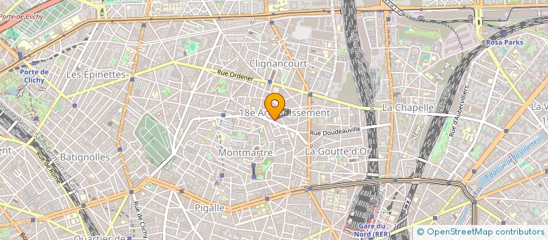 localisation de l'entreprise MONSIEUR PATRICK CREPIN à PARIS