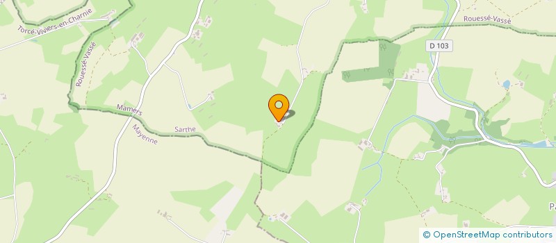 localisation de l'entreprise MONSIEUR PATRICK CREPIN  ROUESSE VASSE