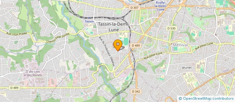 localisation de l'entreprise MONSIEUR PATRICK CRETINON à TASSIN-LA-DEMI-LUNE