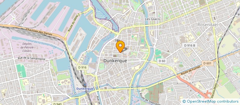 localisation de l'entreprise MONSIEUR PATRICK CROCKEY à DUNKERQUE