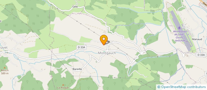 localisation de l'entreprise MONSIEUR PATRICK CRONE à MONTGAUCH