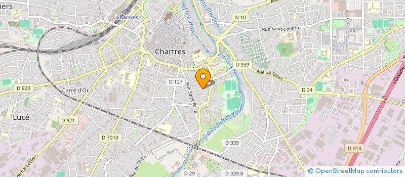 localisation de l'entreprise MONSIEUR PATRICK CROSSONNEAU à CHARTRES