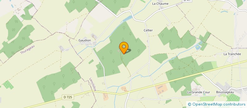 localisation de l'entreprise MONSIEUR PATRICK CRUCHET  LENCLOITRE