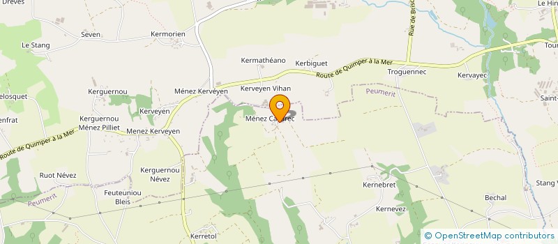 localisation de l'entreprise MONSIEUR PATRICK CSONT à PEUMERIT