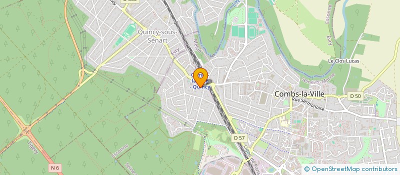 localisation de l'entreprise MONSIEUR PATRICK CUELLAR  COMBS-LA-VILLE