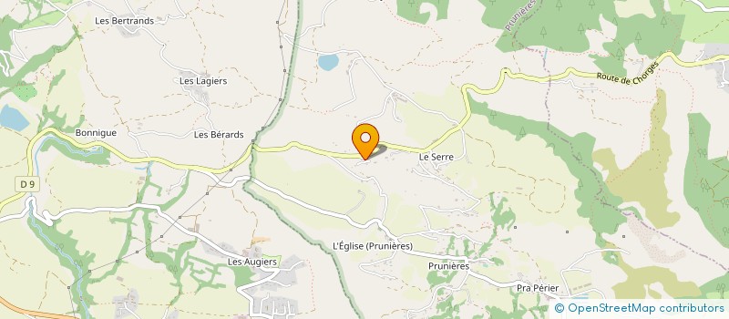 localisation de l'entreprise MONSIEUR PATRICK CUENCA à LA BATIE-NEUVE