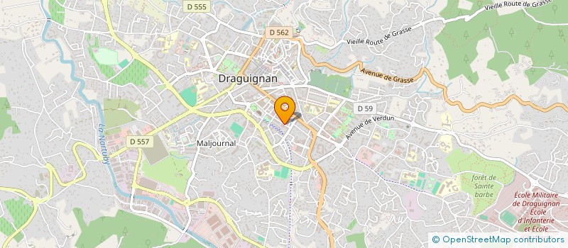 localisation de l'entreprise MONSIEUR PATRICK D ANDREA à DRAGUIGNAN