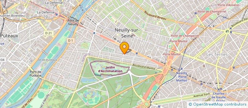 localisation de l'entreprise MONSIEUR PATRICK D'ESCATHA à NEUILLY-SUR-SEINE