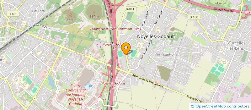 localisation de l'entreprise MONSIEUR PATRICK D'HERMY à NOYELLES-GODAULT