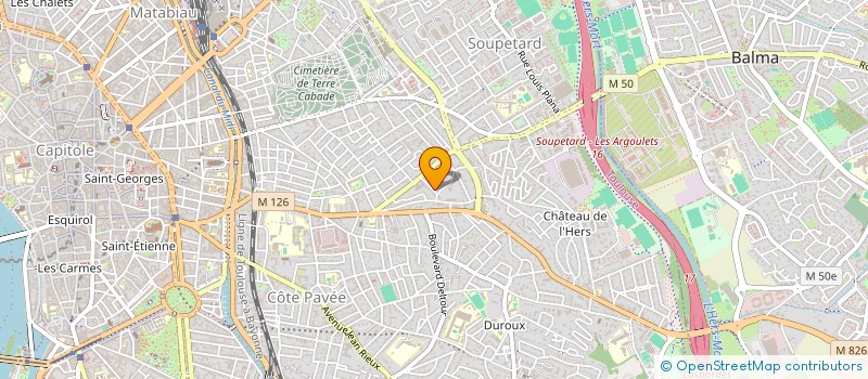 localisation de l'entreprise MONSIEUR PATRICK DA ROCHA  TOULOUSE