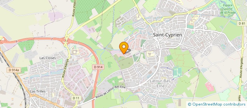 localisation de l'entreprise MONSIEUR PATRICK DA SILVA GOUVEIA à SAINT-CYPRIEN