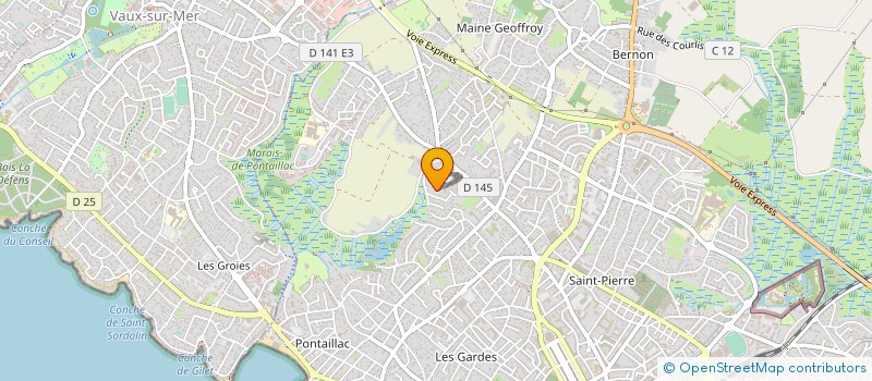 localisation de l'entreprise MONSIEUR PATRICK DAHLET à ROYAN