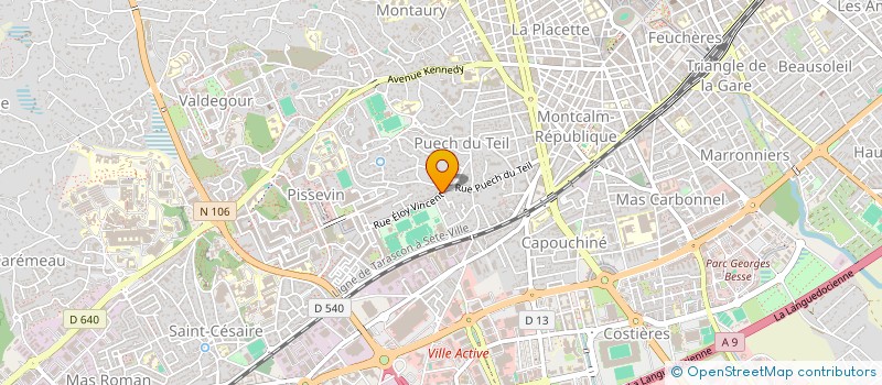 localisation de l'entreprise MONSIEUR PATRICK DALAT à NIMES