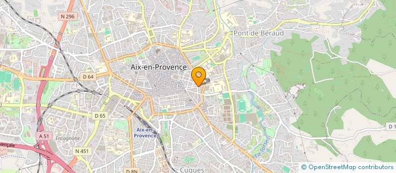 localisation de l'entreprise MONSIEUR PATRICK DALEOUZE à AIX-EN-PROVENCE