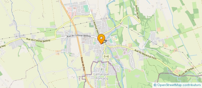 localisation de l'entreprise MONSIEUR PATRICK DALIER  GER