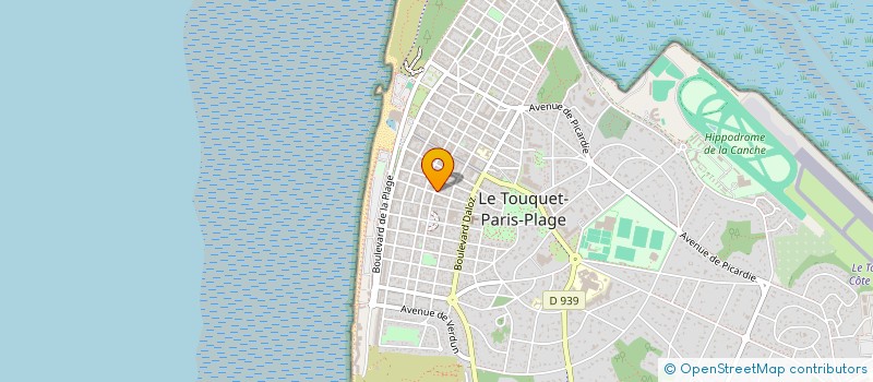 localisation de l'entreprise MONSIEUR PATRICK DAMIEUX à LE TOUQUET-PARIS-PLAGE