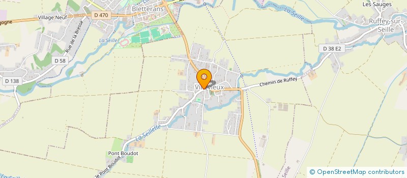 localisation de l'entreprise MONSIEUR PATRICK DANANCIER  VILLEVIEUX