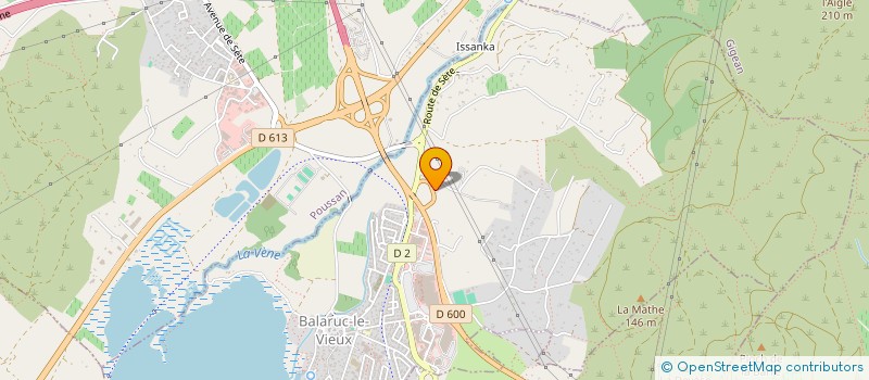 localisation de l'entreprise MONSIEUR PATRICK DANGAIN  BALARUC-LE-VIEUX