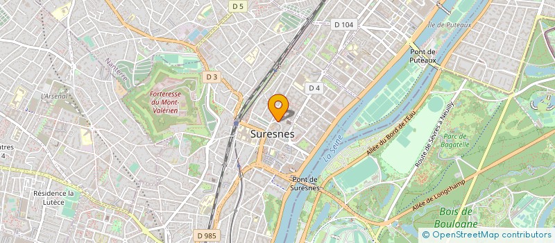 localisation de l'entreprise MONSIEUR PATRICK DANTON  LA GARENNE-COLOMBES