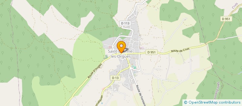 localisation de l'entreprise MONSIEUR PATRICK DARDANELLI à SAINT-ETIENNE-LES-ORGUES