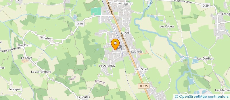 localisation de l'entreprise MONSIEUR PATRICK DATTA  ATTIGNAT