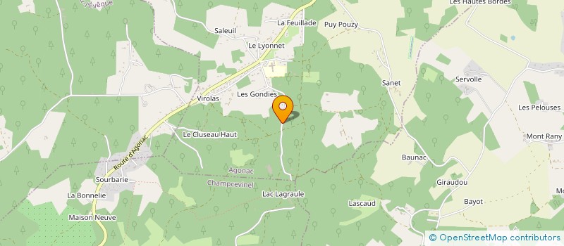 localisation de l'entreprise MONSIEUR PATRICK DAVAILLE  CHATEAU-L EVEQUE