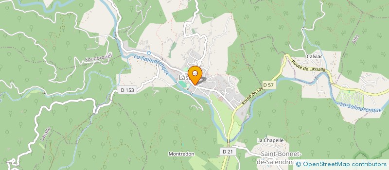 localisation de l'entreprise MONSIEUR PATRICK DAVY à LASALLE