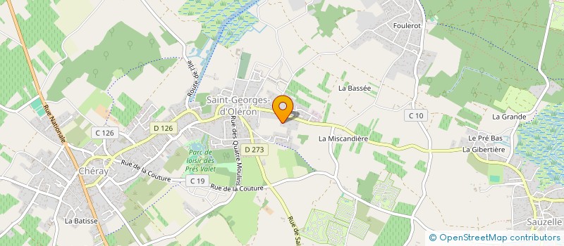localisation de l'entreprise MONSIEUR PATRICK DAYET à SAINT-GEORGES-D'OLERON