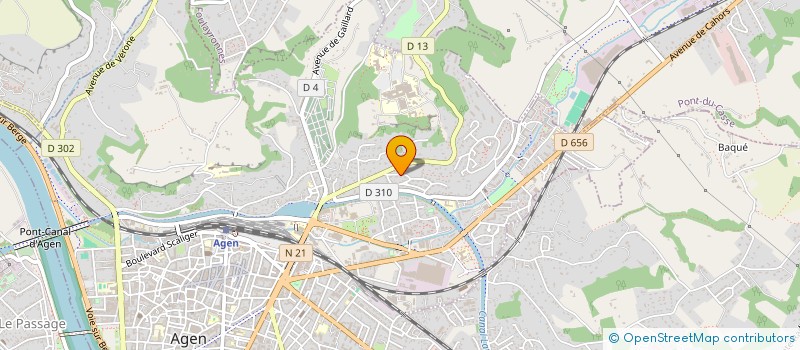 localisation de l'entreprise MONSIEUR PATRICK DAYRAUT  AGEN