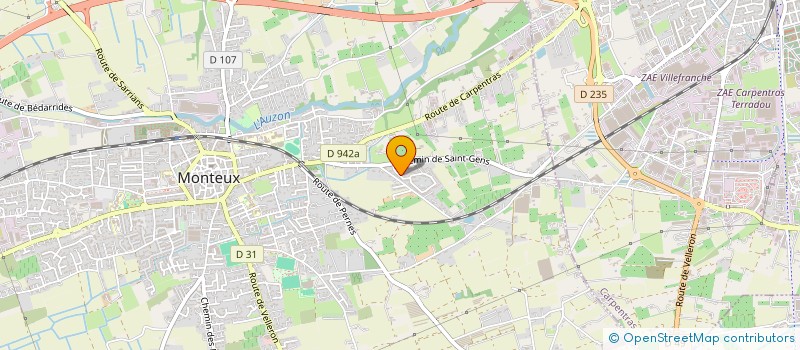 localisation de l'entreprise MONSIEUR PATRICK DE BIASE  MONTEUX