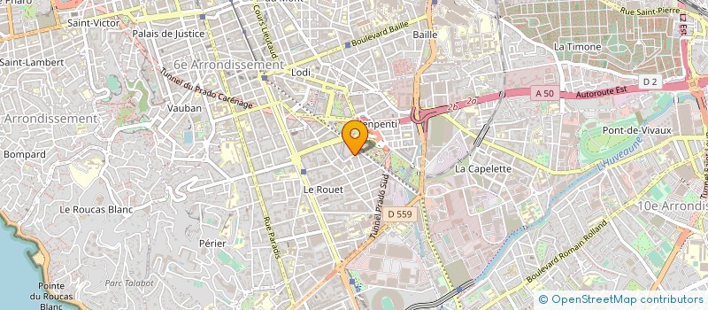 localisation de l'entreprise MONSIEUR PATRICK DE BRITO à MARSEILLE
