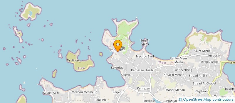 localisation de l'entreprise MONSIEUR PATRICK DE FONT REAULX  PLOUGUERNEAU