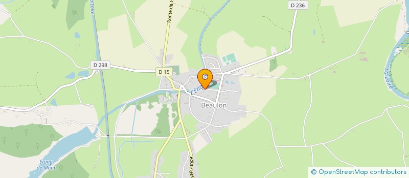 localisation de l'entreprise MONSIEUR PATRICK DE MACEDO à BEAULON
