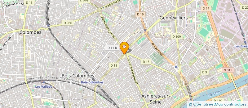 localisation de l'entreprise MONSIEUR PATRICK DE MORNAY à ASNIERES-SUR-SEINE