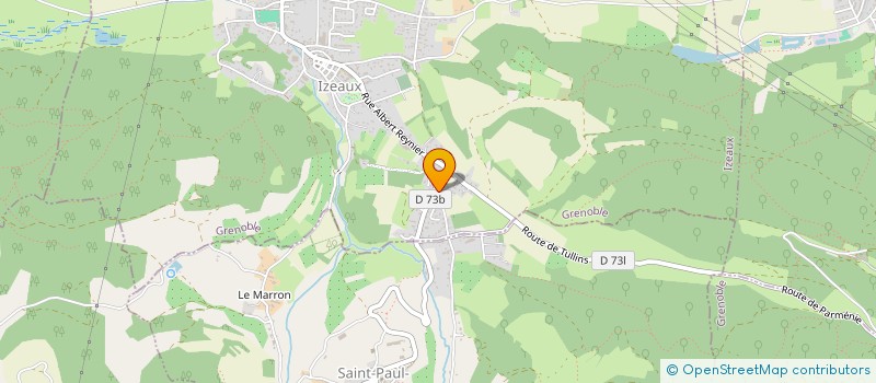 localisation de l'entreprise MONSIEUR PATRICK DE PALMA  IZEAUX