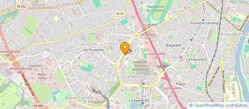 localisation de l'entreprise MONSIEUR PATRICK DE SOUZA MIRANDA à TOULOUSE