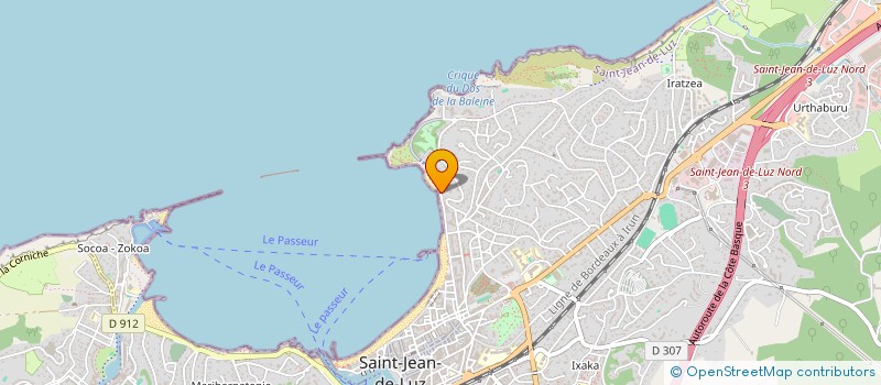 localisation de l'entreprise MONSIEUR PATRICK DE STAMPA à SAINT-JEAN-DE-LUZ