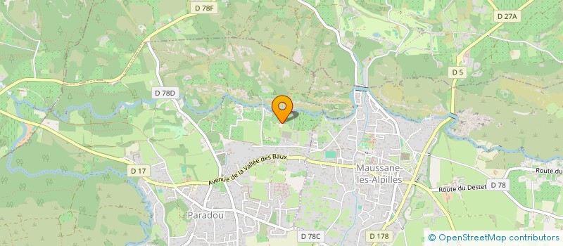 localisation de l'entreprise MONSIEUR PATRICK DE WILDE  PARADOU