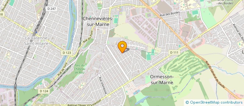 localisation de l'entreprise MONSIEUR PATRICK DEBLANDRE  ORMESSON-SUR-MARNE