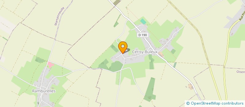 localisation de l'entreprise MONSIEUR PATRICK DEBOVE  BIENCOURT