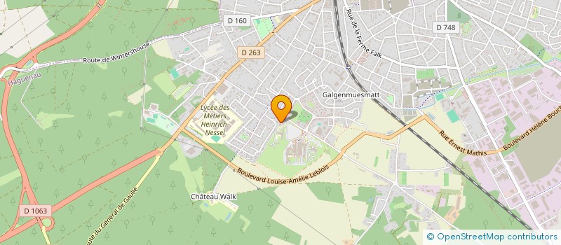 localisation de l'entreprise MONSIEUR PATRICK DECHERF  HAGUENAU