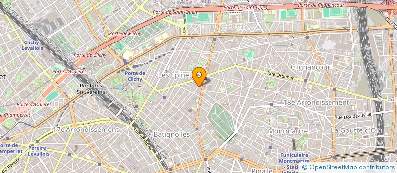 localisation de l'entreprise MONSIEUR PATRICK DECLERCK  PARIS