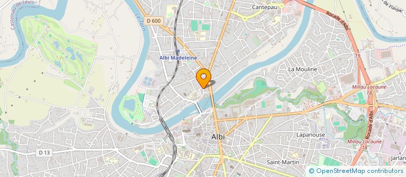 localisation de l'entreprise MONSIEUR PATRICK DEDEBAN à ALBI