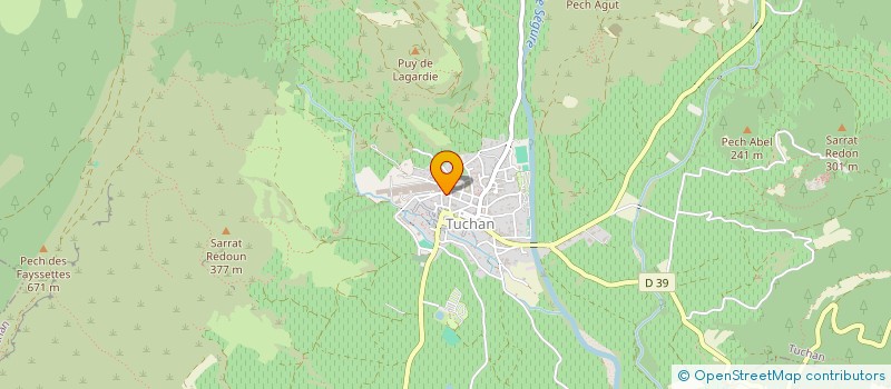 localisation de l'entreprise MONSIEUR PATRICK DEFAIX  TUCHAN
