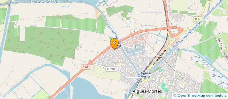 localisation de l'entreprise MONSIEUR PATRICK DEFEYER  AIGUES-MORTES