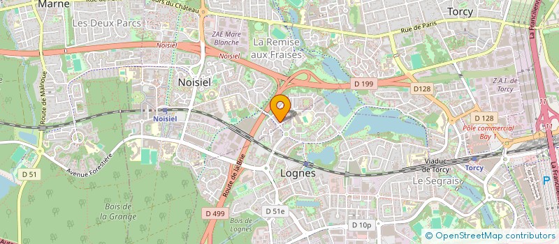 localisation de l'entreprise MONSIEUR PATRICK DEKEYSER  NOISIEL