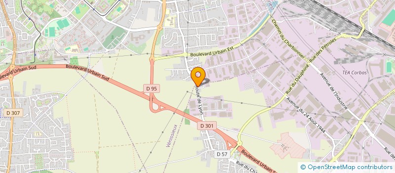 localisation de l'entreprise MONSIEUR PATRICK DELAVIE à CORBAS