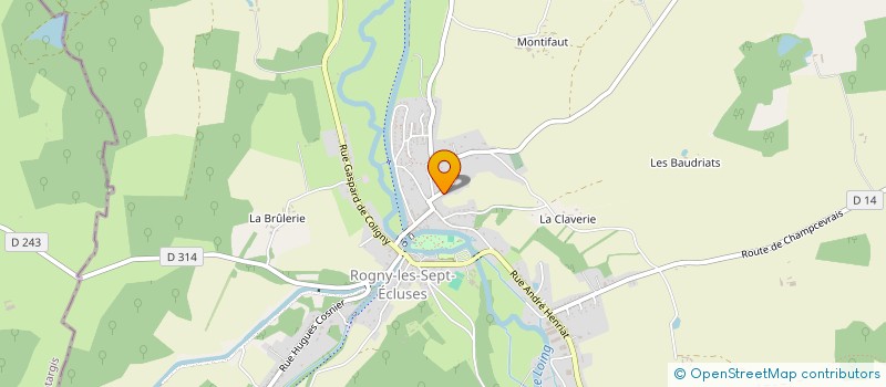 localisation de l'entreprise MONSIEUR PATRICK DELBOS  SAINTE-GENEVIEVE-DES-BOIS